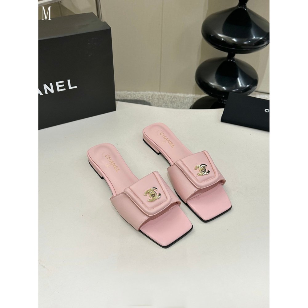 Chanel Slippers 157,Chanel Slippers,Slides Slippers,More Brands