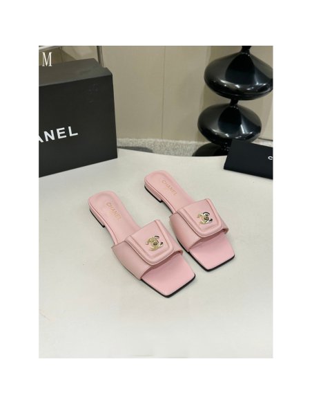 Chanel Slippers 157,Chanel Slippers,Slides Slippers,More Brands