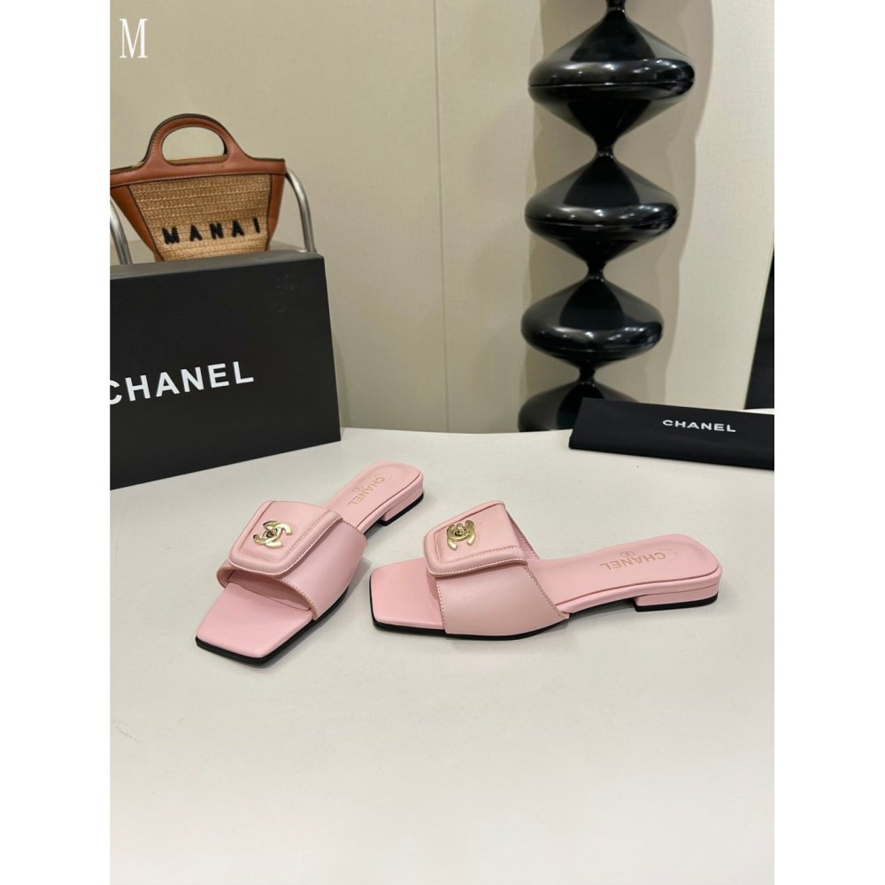 Chanel Slippers 157,Chanel Slippers,Slides Slippers,More Brands