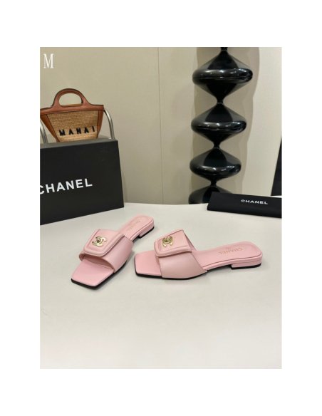 Chanel Slippers 157,Chanel Slippers,Slides Slippers,More Brands