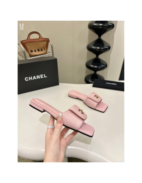 Chanel Slippers 157,Chanel Slippers,Slides Slippers,More Brands