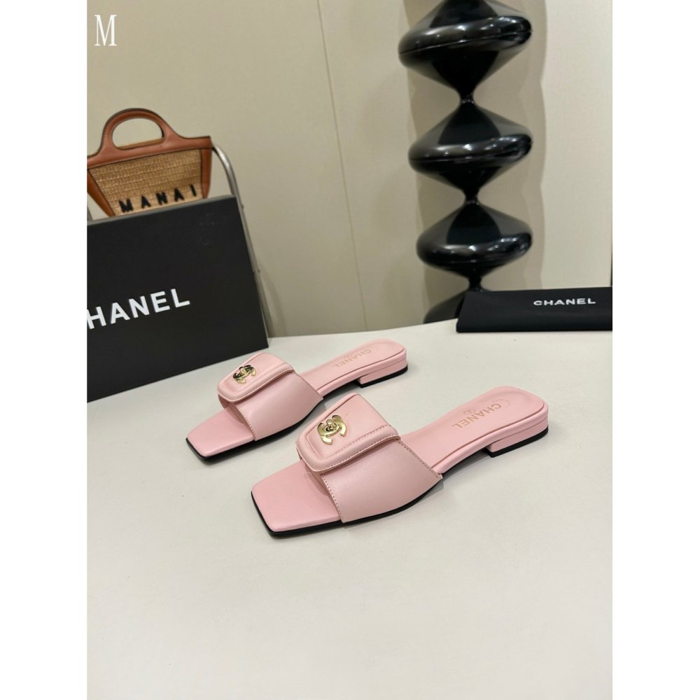 Chanel Slippers 157,Chanel Slippers,Slides Slippers,More Brands