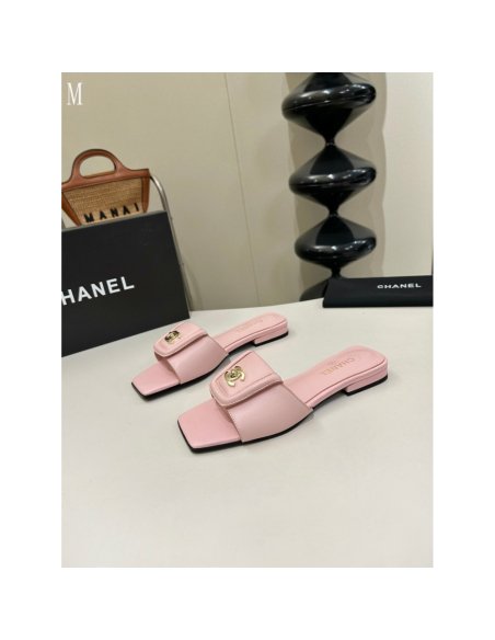 Chanel Slippers 157,Chanel Slippers,Slides Slippers,More Brands