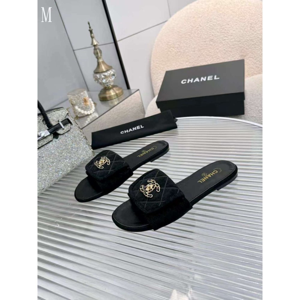 Chanel Slippers 190,Chanel Slippers,Slides Slippers,More Brands