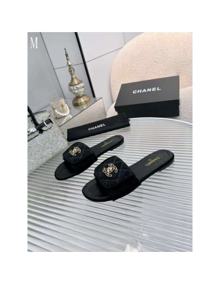 Chanel Slippers 190,Chanel Slippers,Slides Slippers,More Brands