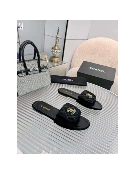 Chanel Slippers 190,Chanel Slippers,Slides Slippers,More Brands