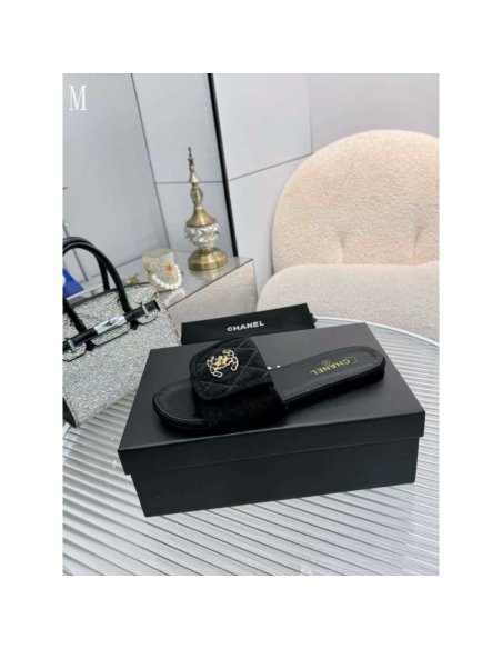 Chanel Slippers 190,Chanel Slippers,Slides Slippers,More Brands