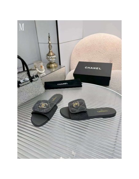 Chanel Slippers 192,Chanel Slippers,Slides Slippers,More Brands