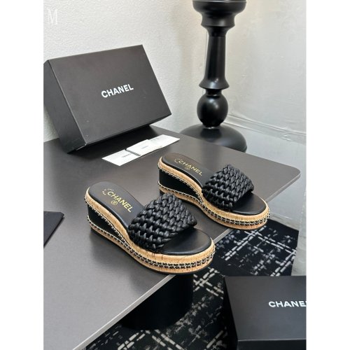 Chanel Slippers 047,Chanel Slippers,Slides Slippers,More Brands