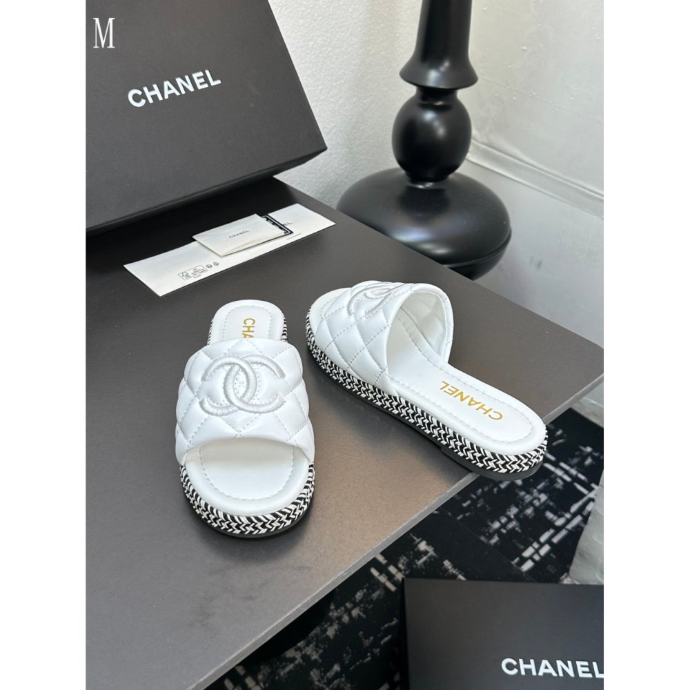 Chanel Slippers 051,Chanel Slippers,Slides Slippers,More Brands