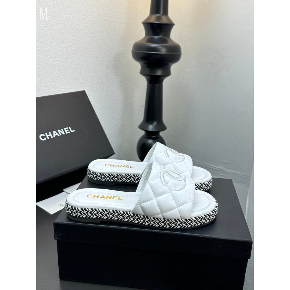 Chanel Slippers 051,Chanel Slippers,Slides Slippers,More Brands