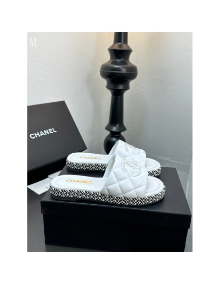 Chanel Slippers 051,Chanel Slippers,Slides Slippers,More Brands