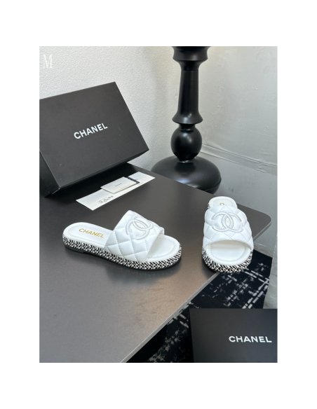 Chanel Slippers 051,Chanel Slippers,Slides Slippers,More Brands
