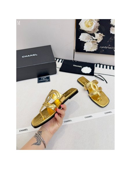 Chanel Slippers 147,Chanel Slippers,Slides Slippers,More Brands