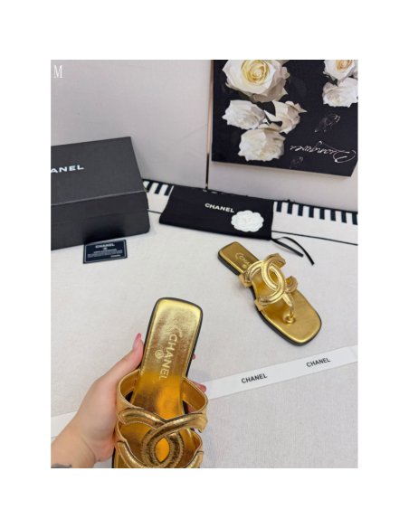 Chanel Slippers 147,Chanel Slippers,Slides Slippers,More Brands