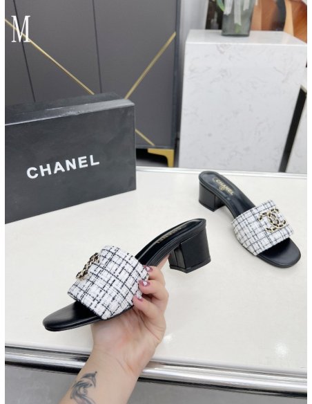 Chanel Slippers 108,Chanel Slippers,Slides Slippers,More Brands