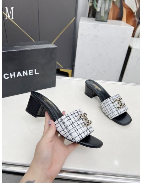 Chanel Slippers 108,Chanel Slippers,Slides Slippers,More Brands