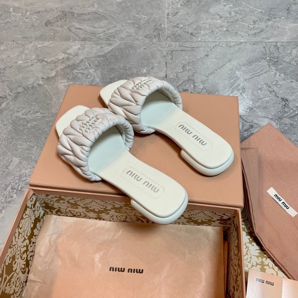 Miu miu slippers 002,Miu Miu Slides,Slides Slippers,More Brands