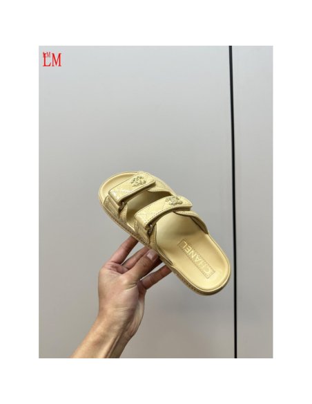 Chanel Slippers 059,Chanel Slippers,Slides Slippers,More Brands