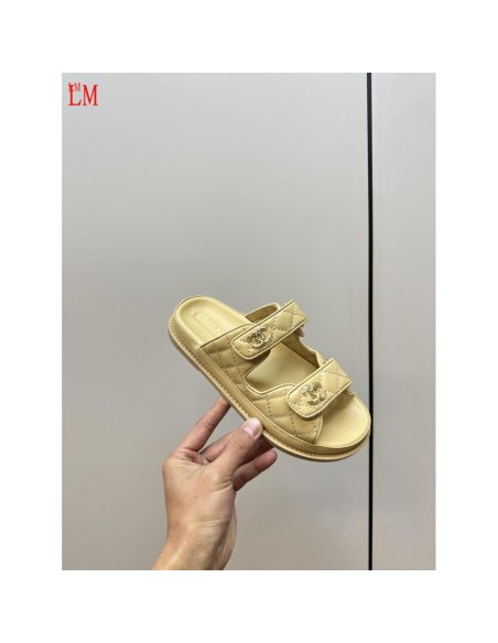 Chanel Slippers 059,Chanel Slippers,Slides Slippers,More Brands
