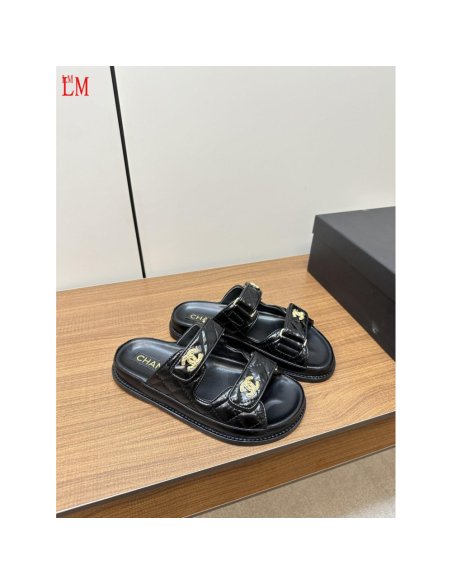 Chanel Slippers 061,Chanel Slippers,Slides Slippers,More Brands