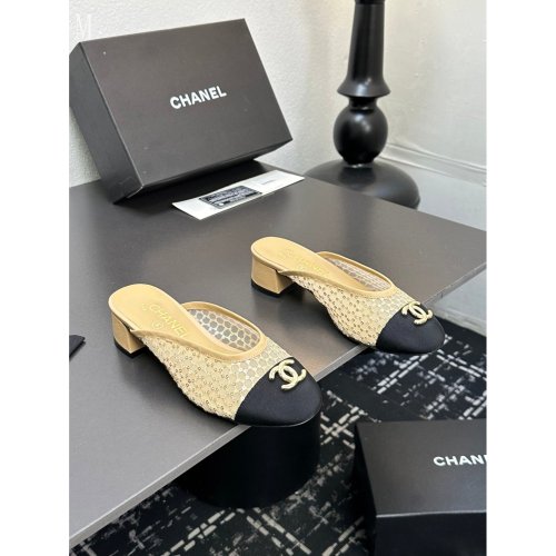 Chanel Slippers 074,Chanel Slippers,Slides Slippers,More Brands
