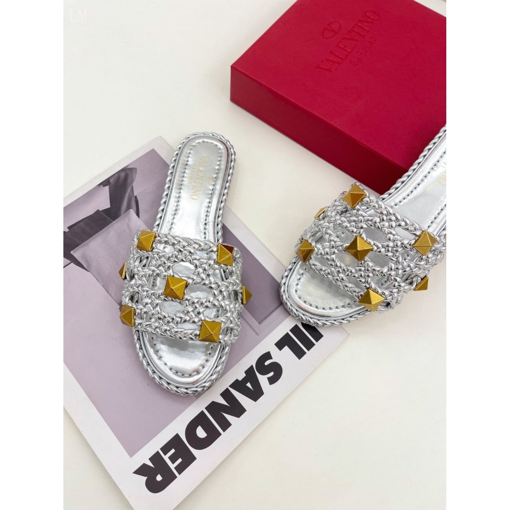 Valentino slippers 076,Valentino Slippers,Slides Slippers,More Brands