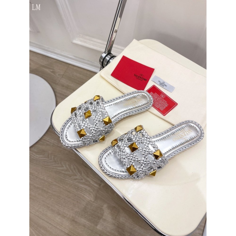 Valentino slippers 076,Valentino Slippers,Slides Slippers,More Brands
