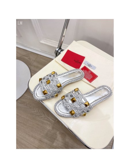Valentino slippers 076,Valentino Slippers,Slides Slippers,More Brands