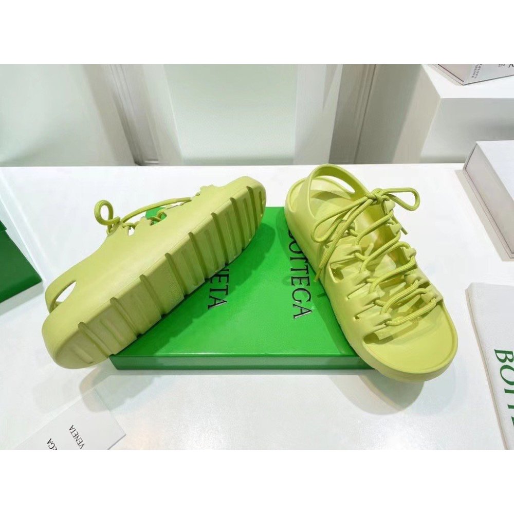 Cheap Reps Bottega Veneta Jelly Sandals In Seagrass Rubber