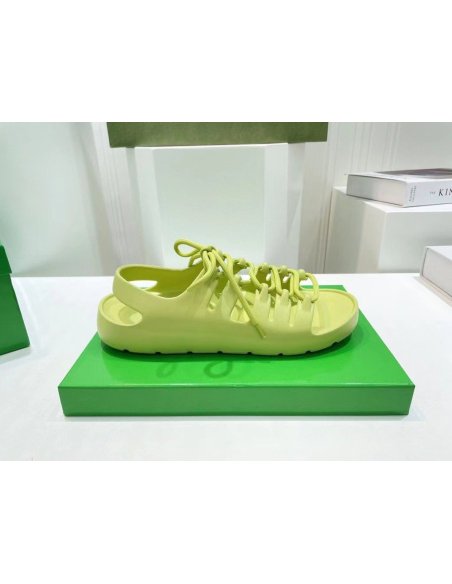 Cheap Reps Bottega Veneta Jelly Sandals In Seagrass Rubber