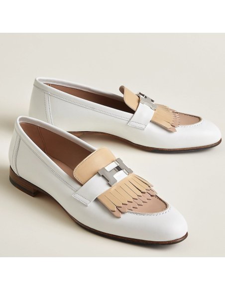 Cheap Reps Hermes Womens Royal Loafers in Multicolor Calfksin